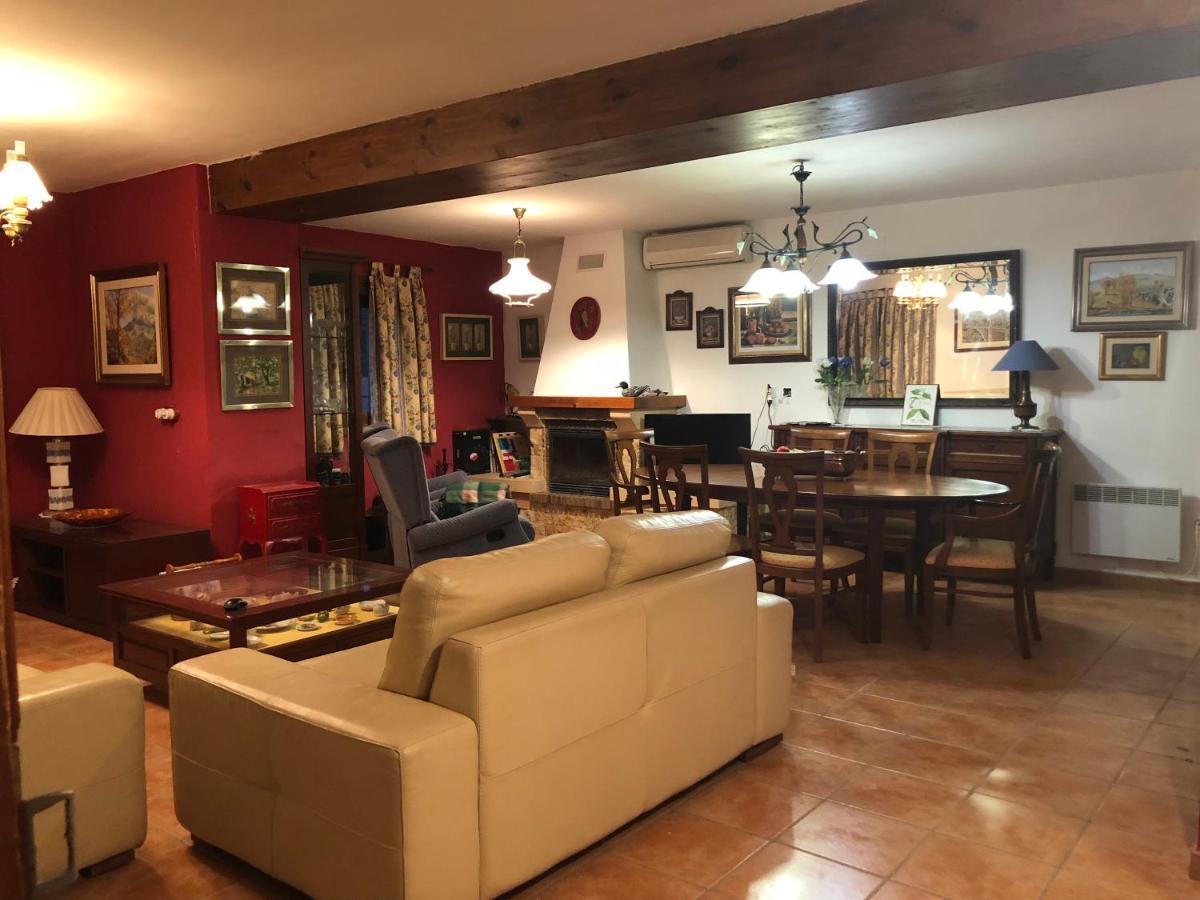 Finca El Tossalet, Gran Piscina Junto Al Pueblo Sella Esterno foto