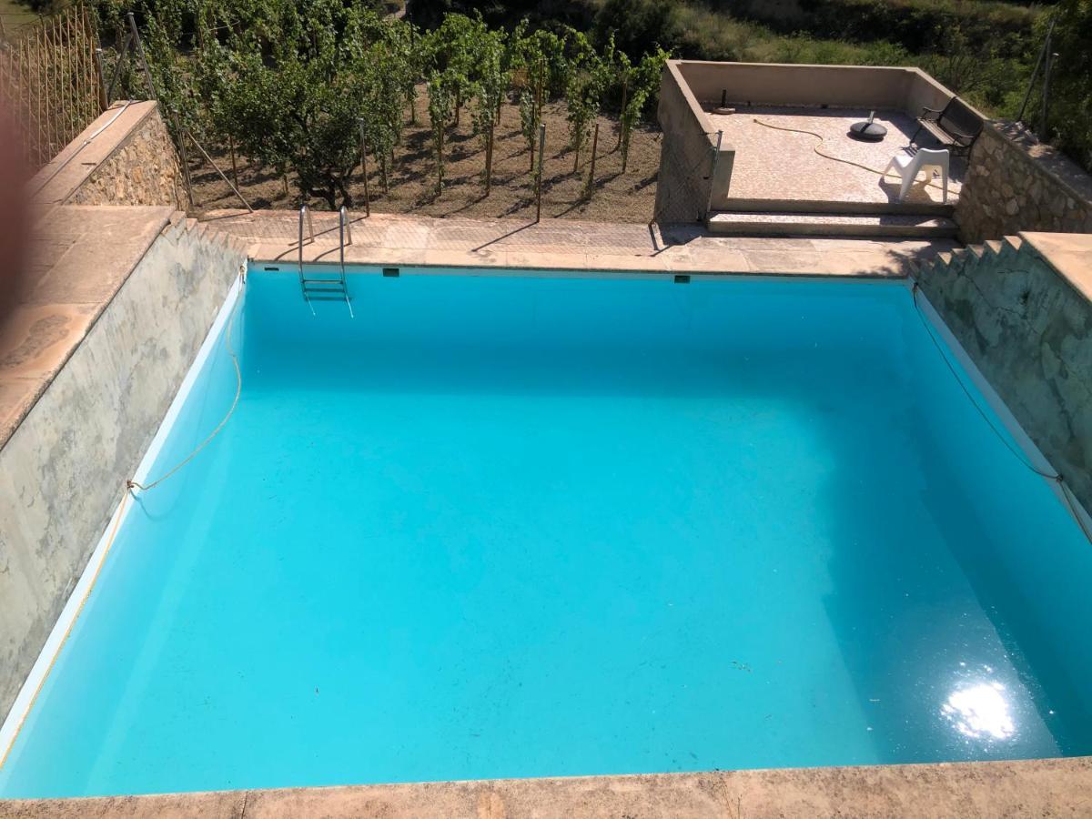 Finca El Tossalet, Gran Piscina Junto Al Pueblo Sella Esterno foto