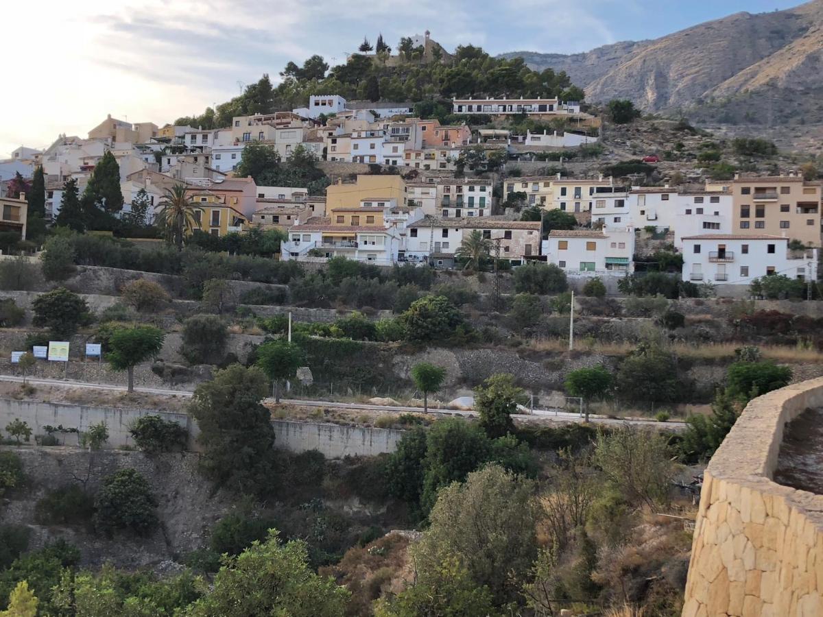 Finca El Tossalet, Gran Piscina Junto Al Pueblo Sella Esterno foto