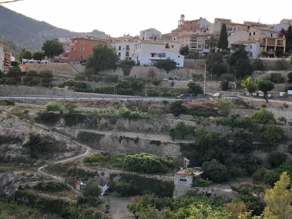 Finca El Tossalet, Gran Piscina Junto Al Pueblo Sella Esterno foto